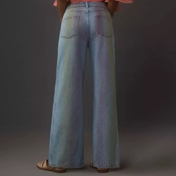 Pilcro The Skater Mid-Rise Wide-Leg Jean - Picture 4 of 4